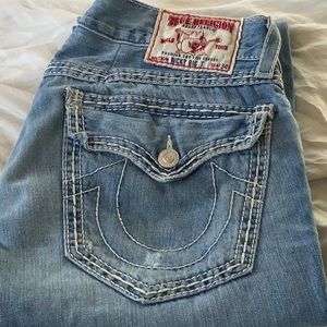 True Religion Men’s Jeans Ricky Big T Style 34 Waist